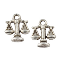Zinc Alloy Pendants Libra antique silver color plated nickel lead & cadmium free Approx 2mm Approx Sold By KG