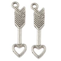 Zinc Alloy Tool Pendants Arrow antique silver color plated nickel lead & cadmium free Approx 1mm Approx Sold By KG