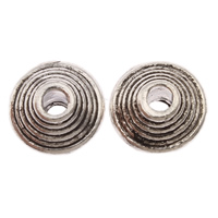 Tibetan Style Spacer Beads, Rondelle, antique silver color plated, lead & cadmium free, 10x6mm, Hole:Approx 2mm, Approx 704PCs/KG, Sold By KG