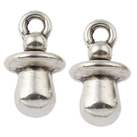 Zinc Alloy Tool Pendants nipple of a feeding bottle shape antique silver color plated nickel lead & cadmium free Approx 2mm Approx Sold By KG