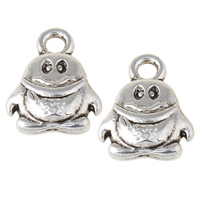 Tibetan Style Animal Pendants, Penguin, antique silver color plated, nickel, lead & cadmium free, 10x13x4mm, Hole:Approx 1.5mm, Approx 980PCs/KG, Sold By KG