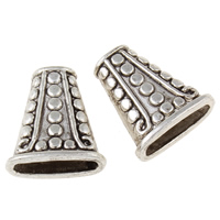 Zinc Alloy Bead Cap Trapezium antique silver color plated nickel lead & cadmium free Approx  Approx Sold By KG