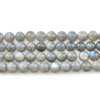 Perles en labradorite, Rond, naturel, normes différentes pour le choix, Vendu par Environ 15 pouce brin