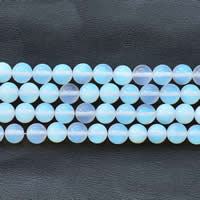 Sea Opal Beads, Round, different size for choice, Length:Approx 15 Inch, Sold By Lot