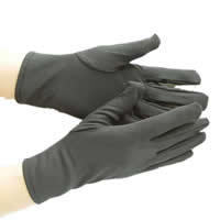 Handsker, Nylon, sort, 235x90x80mm, 10par/Lot, Solgt af Lot