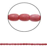 Natural Rhodonite Beads, Rhodochrosite, Column, 10x13mm, Hole:Approx 1mm, Approx 29PCs/Strand, Sold Per Approx 15.3 Inch Strand