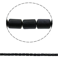 Natural Blue Goldstone Beads, Column, 10x14mm, Hole:Approx 1mm, Approx 28PCs/Strand, Sold Per Approx 15.7 Inch Strand