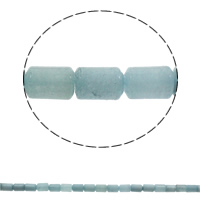 Aquamarine Beads, Column, natural, March Birthstone, 10x14mm, Hole:Approx 1mm, Approx 28PCs/Strand, Sold Per Approx 15.7 Inch Strand