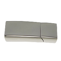 Stainless Steel Magnetic Clasp Rectangle original color Approx Sold By Lot