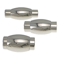 Stainless Steel Magnetic Clasp Oval original color Sold By Lot