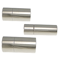 Stainless Steel Magnetic Clasp Column original color Sold By Lot