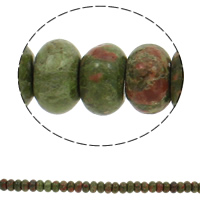Ruby in Zoisite Beads, Rondelle, 10x6mm, Hole:Approx 1.5mm, Approx 64PCs/Strand, Sold Per Approx 15.7 Inch Strand