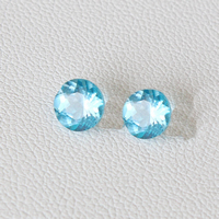 Topaze Cabochon Diamond Shape natural December Birthstone & rivoli back & faceted Grade AAA Sold By Lot