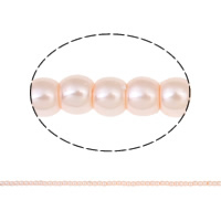 Glass Pearl Beads, Round, 4mm, Hole:Approx 1mm, Length:Approx 31.4 Inch, 10Strands/Bag, Approx 149PCs/Strand, Sold By Bag