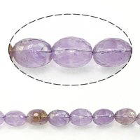 Ametrine Beads, Oval, natural, faceted, 20-21x15-16mm, Hole:Approx 1mm, Approx 19PCs/Strand, Sold Per Approx 15.5 Inch Strand