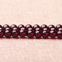 Natural Garnet Beads, Round, January Birthstone & different size for choice, Grade AAAAAA, Sold Per Approx 15 Inch Strand