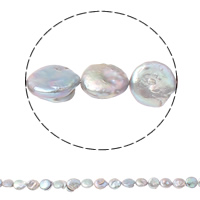 Barokní kultivované sladkovodní perle, Sladkovodní Pearl, Grade AA, 13-14mm, Otvor:Cca 0.8mm, Prodáno za 15 inch Strand