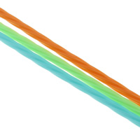 Plastic Cord, flere farver til valg, 2.5mm, 100m/Bag, Solgt af Bag