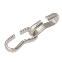 Stainless Steel Quick Link Connector, original color, 4x8x1mm, 1000PCs/Bag, Sold By Bag