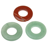 Gemstone Pendants Jewelry, natural, mixed, 30x6mm, Hole:Approx 14mm, 10PCs/Bag, Sold By Bag