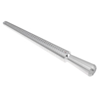 Ring Mandrel, Aluminum, plated, green, 255x25mm, Sold By PC