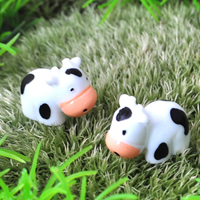 Resin Cow nickel lead & cadmium free 18mm Sold By Lot