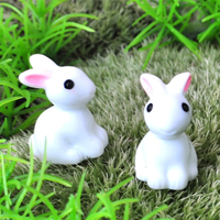 Resin Rabbit nickel lead & cadmium free 22mm Sold By Lot