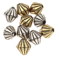 Plated Acrylic Beads Bicone Approx 1mm Approx Sold By Bag