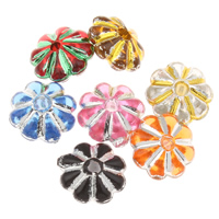 Mixed Acrylic Beads, 6x3mm, Hole:Approx 1mm, Approx 7700PCs/Bag, Sold By Bag