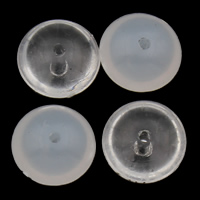 Perles acryliques transparentes, Acrylique, rondelle, styles différents pour le choix, 10x7mm, Trou:Environ 1mm, 2sacsvalises/lot, Environ 1250PC/sac, Vendu par lot