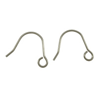 Stainless Steel Hook Earwire, original color, 14x14x0.70mm, Hole:Approx 2mm, 5000PCs/Lot, Sold By Lot