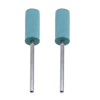 Stainless Steel Polishing Grinding Head, with Plastic, Column, more colors for choice, 8.5x53.5mm,2.3mm, 30PCs/Lot, Sold By Lot
