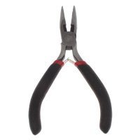 Jewelry Plier Ferronickel with Plastic plumbum black color plated nickel lead & cadmium free Sold By PC