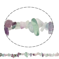 Natürlicher Quarz Perlen Schmuck, Bruchstück, gemischte Farben, 4-12mm, Bohrung:ca. 1mm, ca. 100PCs/Strang, verkauft per ca. 33.8 ZollInch Strang