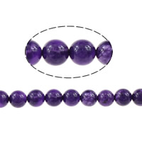 Dyed Jade Beads, Round, imitation charoite & different size for choice, Length:Approx 15 Inch, Sold By Lot