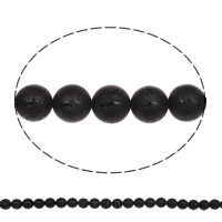 Buddha Beads, Black Agate, Round, natural, Buddhist jewelry & om mani padme hum, 10mm, Hole:Approx 1mm, Approx 38PCs/Strand, Sold Per Approx 15 Inch Strand