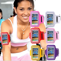 PU Leather Sports Armband, with Nylon, different styles for choice, more colors for choice, 12mm, Sold By PC