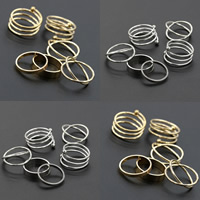 Mid Finger Ring, Tibetan Style, plated, more colors for choice, nickel, lead & cadmium free, 20mm, US Ring Size:5, 6PCs/Set, Sold By Set