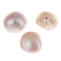 Naturales agua dulce perlas sueltas, Perlas cultivadas de agua dulce, Barroco, Púrpura, 7-8mm, agujero:aproximado 0.8mm, 10PCs/Bolsa, Vendido por Bolsa