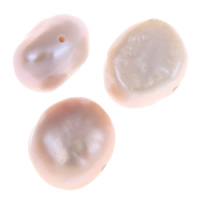 Naturales agua dulce perlas sueltas, Perlas cultivadas de agua dulce, Barroco, Púrpura, 9-10mm, agujero:aproximado 0.8mm, 10PCs/Bolsa, Vendido por Bolsa