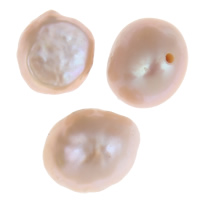 Naturales agua dulce perlas sueltas, Perlas cultivadas de agua dulce, Barroco, Púrpura, 8-9mm, agujero:aproximado 0.8mm, 10PCs/Bolsa, Vendido por Bolsa