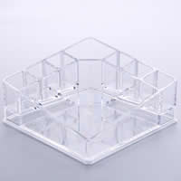Cosmetics Display Acrylic Square transparent clear Sold By PC