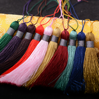 Polyester Tassel, more colors for choice, 95mm, 50PCs/Bag, Sold By Bag