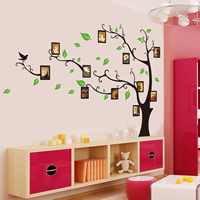 Wall Stickers, PVC-plast, Tree, lim, 1700x1200mm, 10sæt/Lot, Solgt af Lot