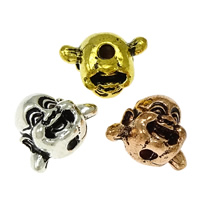 Buddha Beads, Tibetan Style, plated, Buddhist jewelry & blacken, more colors for choice, nickel, lead & cadmium free, 13.50x10.50x10mm, Hole:Approx 2mm, 200PCs/Lot, Sold By Lot