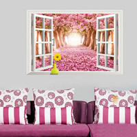3D Wall Stickers PVC Plastic Rectangle adhesive Sold By Lot
