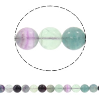 Regenbogen Quarz Perle, rund, synthetisch, verschiedene Größen vorhanden, Bohrung:ca. 1mm, verkauft per ca. 15.5 ZollInch Strang