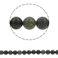 Russian Serpentine Beads, Round, different size for choice, Hole:Approx 1mm, Sold Per Approx 15 Inch Strand