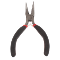 Jewelry Plier Ferronickel with Plastic platinum color plated nickel lead & cadmium free Sold By PC
