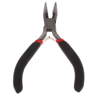 Jewelry Plier, Ferronickel, with Plastic, platinum color plated, nickel, lead & cadmium free, 69x122x10mm, Sold By PC